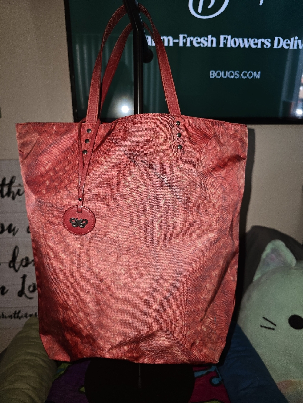 Bottega Veneta Intrecciolusion Nylon Tote Bag - Preloved Condition